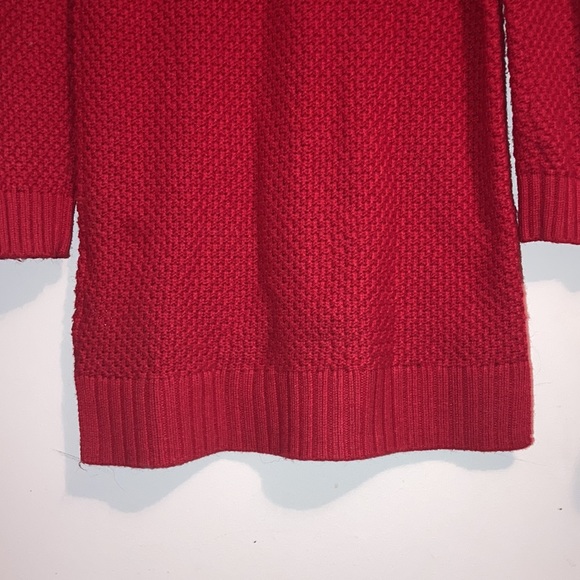 GAP kids red knitted sweater, length is below knee (I am 5’4”), size XXL (14-16) - Picture 9 of 12
